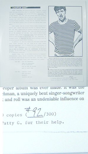 Jonathan Richman The Modern Lovers Route 128 Revisited Jerry Scott modern lovers route 128 revisited