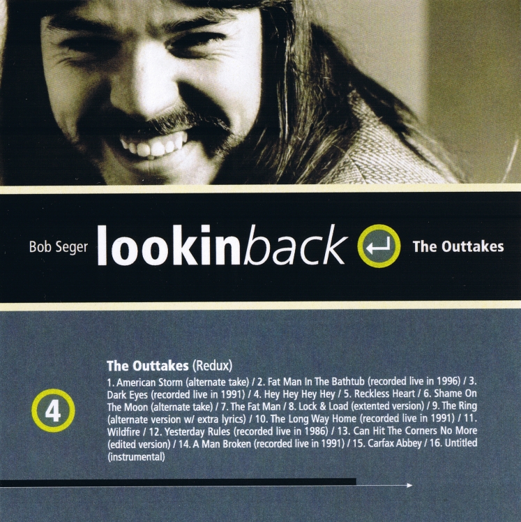 Bob Seger – Lookin' Back (the box) – Jerry Scott